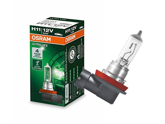 1бр. Халогенна крушка Osram H11 UltraLife 12V, 55W, PGJ19-2
