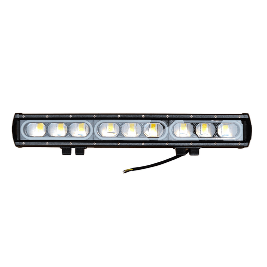 8D 53см 150W 3 в 1 Едноредов LED LIGHT BAR С 3 режима - основна бяла светлина, жълта светлина и дневна (DRL), прав лед лайт бар