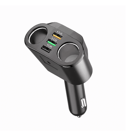 Универсален разклонител за запалка с 2 гнезда 12V - 24V